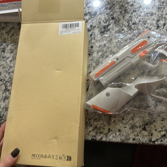 VR Controller Grips - Gray and Orange
